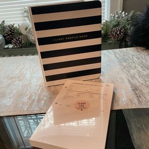 Beauty Salon Client info and note book